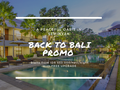 Amadea Launch Welcome Back to Bali Promo with Free Upgrade